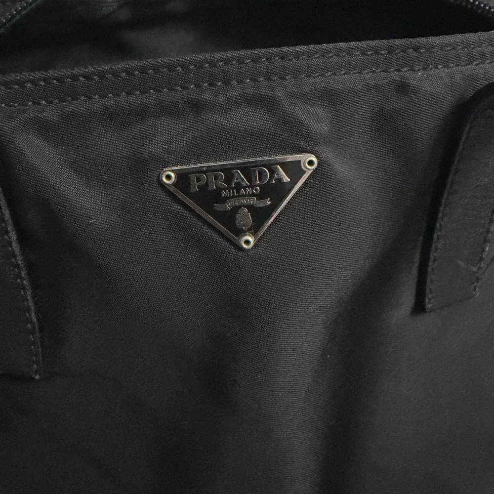 Prada Nylon Black Mini Tote - Picture 4 of 6